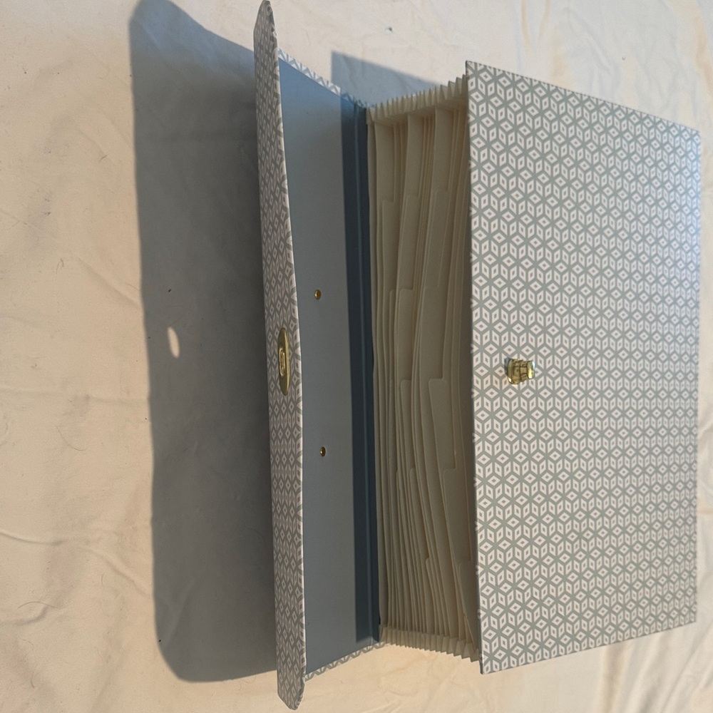 Geometric Patterned Storage Box - Picture 3 of 3